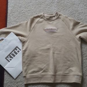 Kith StripeBox Logo Gold